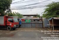 Warga Minta Dua Bangunan Liar di Atas Fasos/Fasum RW 011 Tegal Alur Ditertibkan (Poto: dok. RW 011)