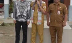 Casis Bintara Polri Gren Samuel Siregar Minta Doa Restu Kepada Bupati Humbahas.