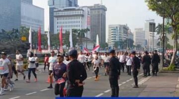 Brimob Polda Metro Jaya turut amankan Merdeka Run 8K di Depan Istana Negara