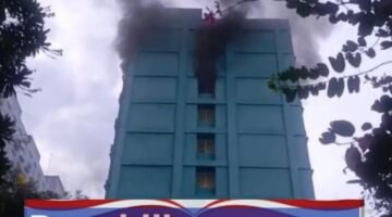 Kebakaran Melanda Lantai 11 Tower H , Apartemen Citypark Cengkareng Timur
