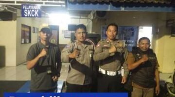 Bangun Sinergitas Awak Media Bersama Kanit Lantas Polsek Benda, IPTU. Junaedi : Perkuat Sinergi dalam Penyampaian Informasi.