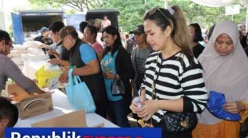 Gerakan Pangan Murah Polri dan Jumat Berkah Polres Metro Jakarta Barat, Ribuan Warga Jakbar Antusias Borong Beras dan Minyak