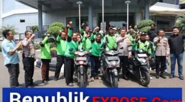 Polres Metro Jakbar Bersinergi dengan Komunitas Ojol Kamtibmas, Wujudkan Jakarta Aman dan Kondusif