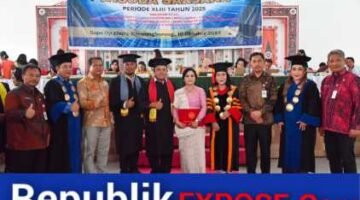 Bupati Humbang Hasundutan di UNITA:Wisuda Bukan Akhir Perjuangan