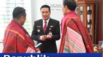 Taruna-Taruni Poltek SSN Paparkan Hasil PKL di Hadapan Bupati Humbang Hasundutan dan BSSN.