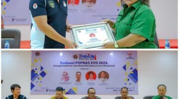 DKI Jakarta Evaluasi Prestasi POPNAS XVII: Siwo PWI Jaya Bahas Strategi Pembinaan Atlet Muda