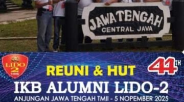 Reuni dan HUT ke-44 Keluarga Besar Alumni Lido 2, Anjungan Jawa Tengah TMII