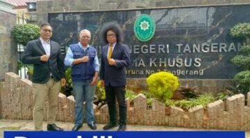 Advokat Puguh Kribo Kembali Melakukan Permohonan Gugatan Ke Pengadilan Negeri Tangerang Kelas IA