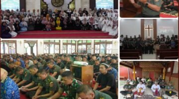 Peringati HUT ke-31, Kodiklatad Gelar Doa Bersama Serentak di Masjid, Gereja dan Pura