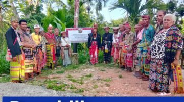 Papan Sekretariat MAKANA Di Kefetoran Noebone, Resmi Di Pancang