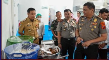 Bupati Bersama Irwasda, Launching SPPG Yayasan Kemala Bhayangkari Humbang Hasundutan.