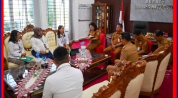 Bupati Humbang Hasundutan Terima Audiensi Kepala Loka POM Toba.