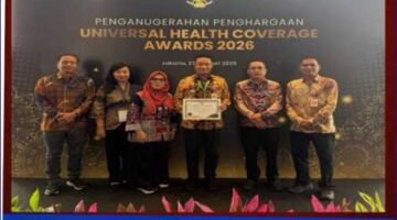 Lampaui Target, Pemerintah Kabupaten Humbang Hasundutan Raih Penghargaan UHC Award 2026