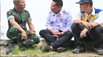 Pasca Bencana, Kasum TNI Letjen TNI Richard TH Tampubolon Kunker ke Humbahas.
