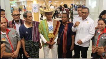 Harumkan Nama NTT Di Kancah Internasional, Alfin Nomleni Disambut Wagub NTT