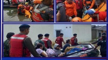 Aksi Cepat Brimob Metro Jaya di Bekasi, Warga Dievakuasi hingga Korban Ditemukan