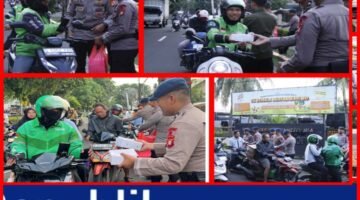 Berbagi Berkah, Brimob Polda Metro Jaya Bagikan Takjil untuk Pengendara dan Pejalan Kaki