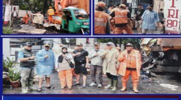 Silaturahmi Minggu Ketua RW 014 dan Jajaran Pengurus , sertaL MK , Para Ketua RT Laksanakan Kerja Bakti di bantu Oleh PPSU Cengkareng Timur