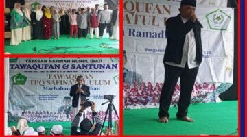Ketua RW 014 Cengkareng Timur Hadiri kegiatan Tawaqufan Sekaligus Santunan Anak Yatim dan Dhuafa