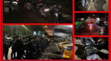 Patroli Brimob Gabungan Kembali Gagalkan Aksi Tawuran di Jaktim