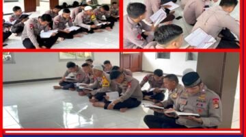 Bangun Keteguhan Moral, Brimob Polda Metro Jaya Adakan Tadarus Al-Qur’an di Mushola Al-Ikhlas