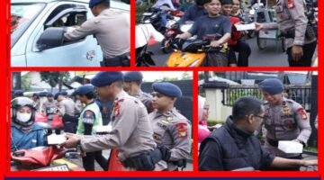 Brimob Polri Bagikan Takjil di Cipinang, Pererat Kedekatan dengan Warga