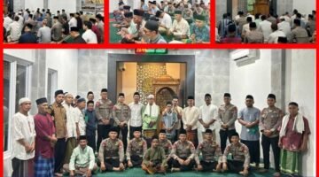Brimob Metro Jaya Ikut Sholat Tarawih Keliling, Warga Tangerang Rasakan Kehangatan Ramadhan