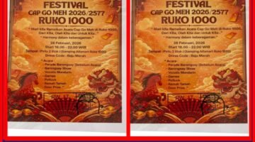 Persiapan Rampung, Festival Cap Go Meh 2026/2577 di Ruko 1000 Cengkareng Barat Usung Tema “Harmony dalam Keberagaman”