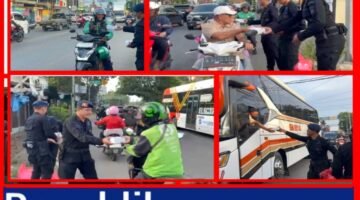 Brimob Polda Metro Jaya Berbagi Takjil di Ciputat, Wujud Kepedulian di Bulan Ramadan 2026