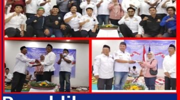 Lurah Cengkareng Timur didampingi Ketua Karang Taruna Kecamatan Cengkareng, Hadiri. Peresmian Gedung SKKT Baru