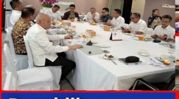 Bupati Humbahas Rapat Bersama Ketua DEN, Bahas Pengembangan Pertanian Berbasis AI.