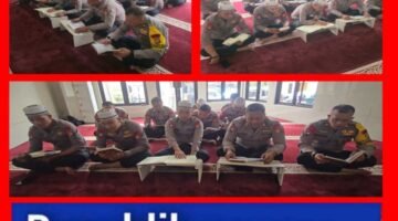 Personil Detasemen Gegana Satbrimobda Metro Jaya Gelar Tadarus di Bulan Ramadhan 1447 H