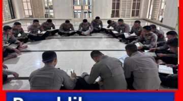 Batalyon C Pelopor Gelar Tadarus Al-Qur’an, Perkuat Mental Personel di Ciputat