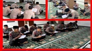 Batalyon C Pelopor Gelar Tadarus Al-Qur’an, Perkuat Mental Personel di Ciputat