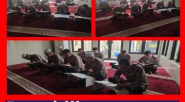 Personil Detasemen Gegana Satbrimobda Metro Jaya Gelar Tadarus di Bulan Ramadhan 1447 H