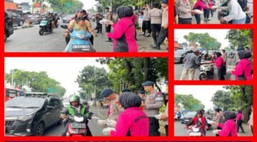 Ramadhan sebagai Pondasi Iman dalam Bertugas, Kompi 1 Batalyon B Pelopor dan Bhayangkari Gelar Aksi Sosial Bagi Takjil