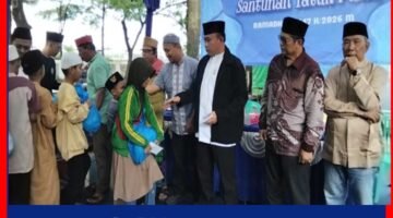 Ketua RW 014 Cengkareng Timur Gelar Buka Puasa Bersama dan Santunan Anak Yatim Piatu serta Dhuafa