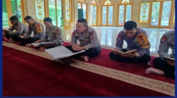 Ramadhan 2026, Batalyon D Pelopor Isi Waktu Luang Personel dengan Tadarus Al-Qur’an di Cikarang