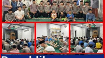 Tarawih Keliling di Ciputat, Batalyon C Pelopor Perkuat Silaturahmi Ramadan dengan Jamaah Masjid
