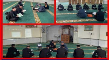 Batalyon A Pelopor Satbrimob PMJ Isi Ramadan dengan Tadarus Al-Qur’an di Masjid At-Taubah