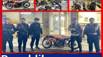 Patroli Gabungan Brimob PMJ dan Polres Jaktim Bubarkan Balap Liar Dini Hari di Jalan Pemuda