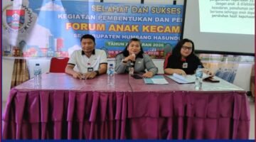 DPMDP2A Humbahas Advokasi dan Sosialisasi Pemenuhan Hak Anak.