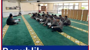 Brimob PMJ Manfaatkan Ramadan dengan Tadarus Al-Qur’an untuk Perkuat Keimanan