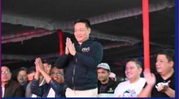 Bupati Humbahas Hadiri HUT Kabupaten Toba, Wujud Komitmen Sinergi Pemda di Kawasan Danau Toba.