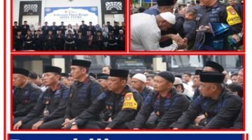 Shalat Idul Fitri 1447 H di Mako Brimob PMJ, Dansat dan Warga Rayakan Lebaran dalam Kebersamaan