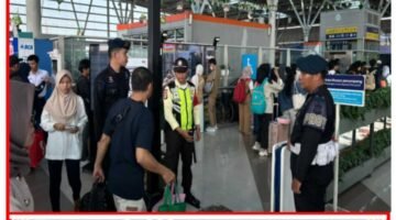 Brimob Polda Metro Jaya Amankan Stasiun Bekasi, Ribuan Penumpang Terlayani Lancar Pasca Lebaran 2026