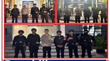 Detasemen Gegana Brimob PMJ Patroli Dini Hari di Jakarta Barat, Pastikan Situasi Aman