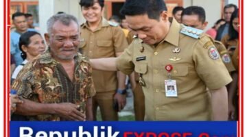 Bupati Humbahas Salurkan Bantuan Bagi Warga Terdampak Bencana Alam.