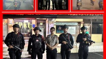 Detasemen Gegana Brimob PMJ Patroli Dini Hari di Jakarta Barat, Pastikan Situasi Aman Tahun 2026