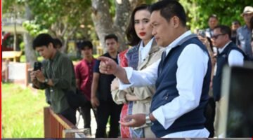 Menteri Pariwisata Kunjungi Wisata Sipinsur Humbang Hasundutan.